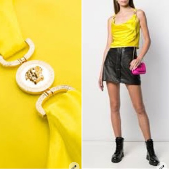 NWT: Versace Medusa cowl neck vest. Sz: 38 - Picture 2 of 10
